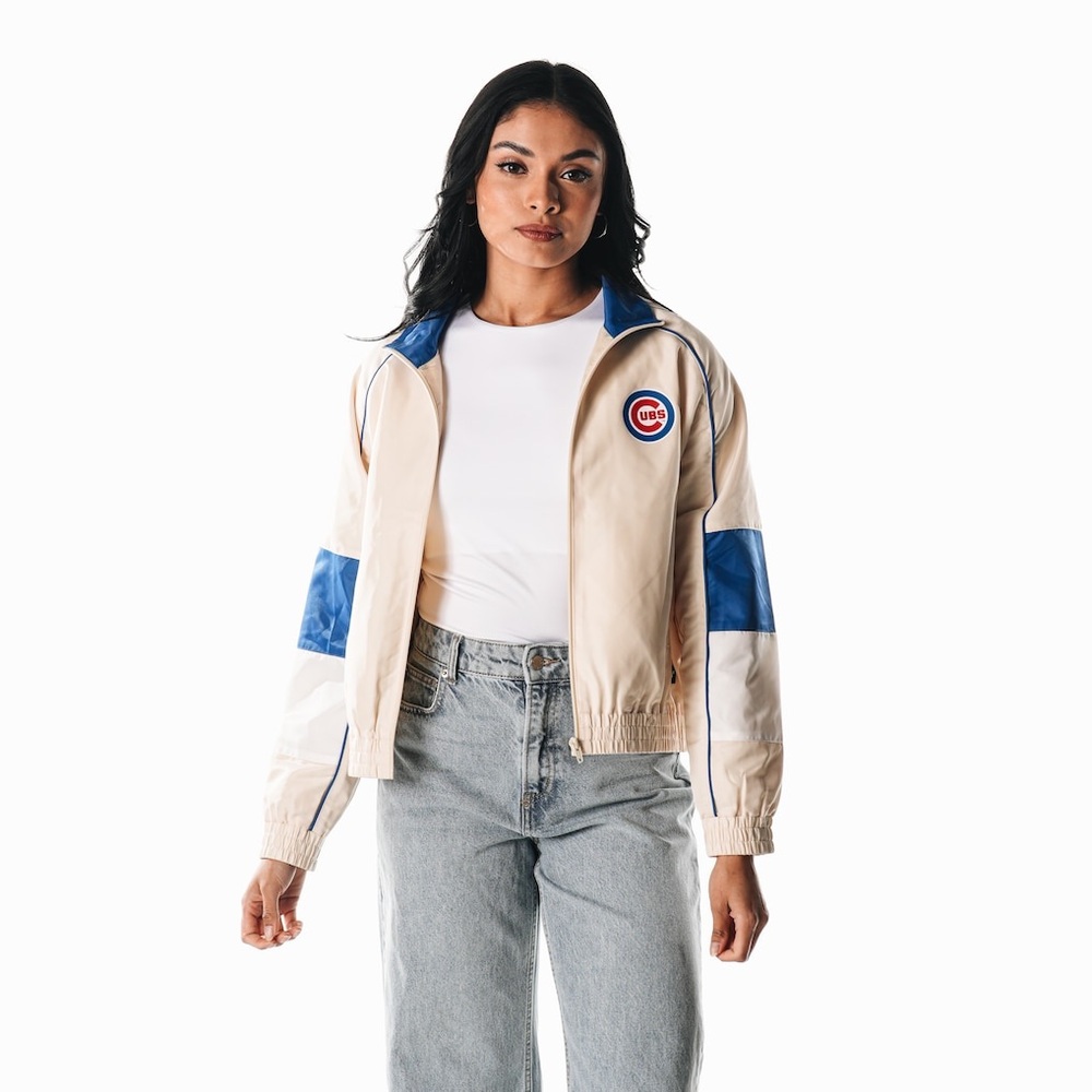 Chicago Cubs Retro Track Jacket – The Wild Collective (Women’s
